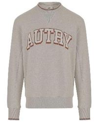 Autry - Sweatshirt Grijs - Lyst