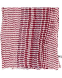 LA ROSE - Stripes Scarves - Lyst