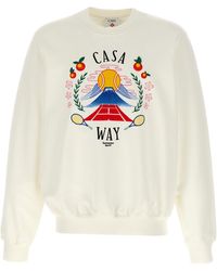 CASABLANCA - 'Casa Way Mountain' Sweatshirt - Lyst