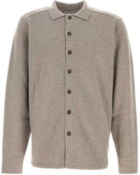 LeKasha - Cappuccino Cashmere Minsk Shirt - Lyst