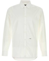 DSquared² - Dsquared Stretch Poplin Shirt - Lyst