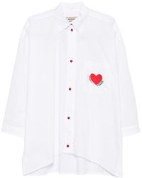 ALESSANDRO ENRIQUEZ - Heart Cotton Shirt - Lyst