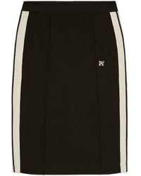 Palm Angels - Monogram Midi Skirt - Lyst