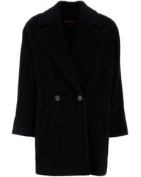 MM STUDIO - Slate Wool Molo Coat - Lyst