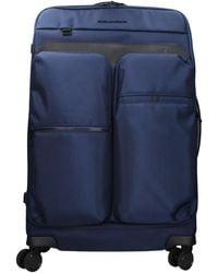 Piquadro - Trolley Fabric - Lyst