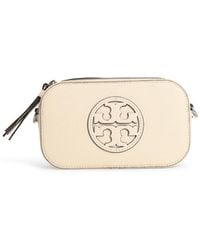 Tory Burch - 'Miller' Elfenbein Lear Mini Crossbody Tasche - Lyst