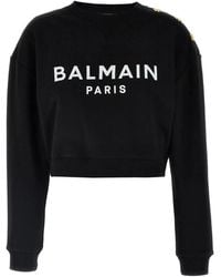 Balmain - Logo Sweatshirt - Lyst