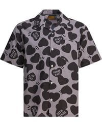 Human Made - Heart Vacation Shirts Grey - Lyst