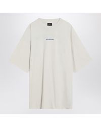 Balenciaga - New Back Medium Fit T Shirt - Lyst