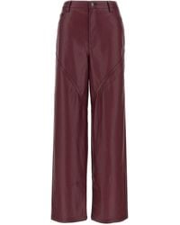 ROTATE BIRGER CHRISTENSEN - 'Mid Waisted Piping' Pants - Lyst