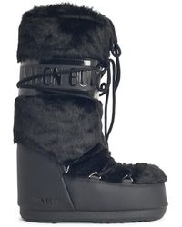 Moonboot - Faux Fur Boots - Lyst