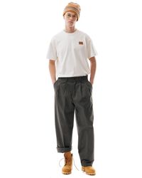 LC23 - Gabardine Double Pence Trousers - Lyst