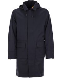 K-Way - Poirol Jacke in Wollmischung Technischer Stoff - Lyst