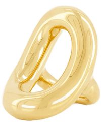 Rabanne - Anneau Ring Paco en laiton or - Lyst