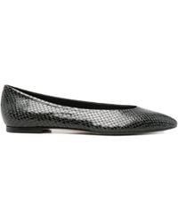 Aeyde - Ellie Mini Snake Print Calf Leather Moss - Lyst