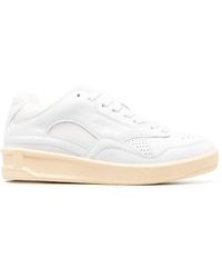 Jil Sander - Sneakers Met Logo-reliëf - Lyst
