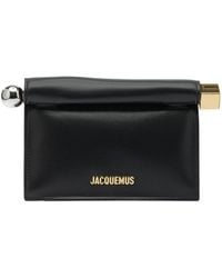 Jacquemus - "La Petite Rond Carrè" Clutch Bag - Lyst