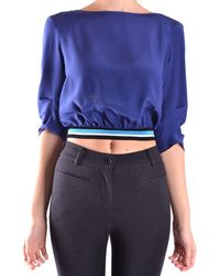 Prada - Topje Blauw - Lyst