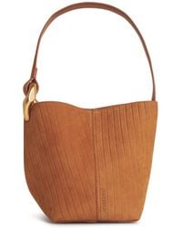 JW Anderson - JW Anderson 'esquina' Bolsa de gamuza marrón - Lyst