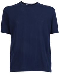 Kangra Cashmere - Girocollo M Manica Rasato Calato - Lyst