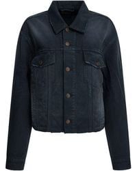 Balenciaga - Denim Jacket With Old Effect - Lyst