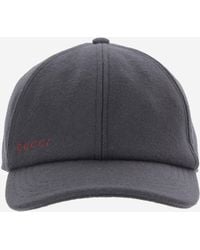 Gucci - Wool Baseball Cap - Lyst