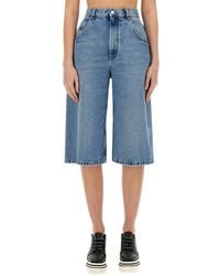 Stella McCartney - Mini Bermuda Shorts - Lyst