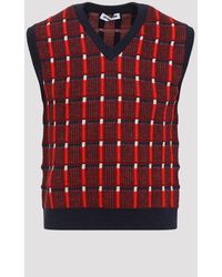 Jil Sander - Sleeveless Knitted Vest - Lyst