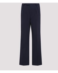 Prada - Wide Trousers - Lyst