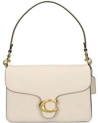 COACH - Tabby Chain Leder Umhängetasche - Lyst