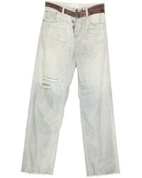 Haikure - Bonnie Trousers With Printed Belt - Lyst