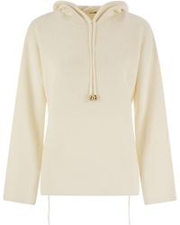 Fabiana Filippi - English Ribbed Hooded Sweater - Lyst