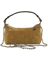 Tory Burch - Fleming gesteppte Mini-Umhängetasche - Lyst