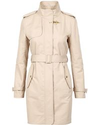Fay - Coats Beige - Lyst