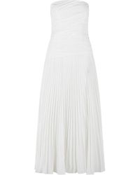 Jonathan Simkhai - 'arie' Witte Polyester Jurk - Lyst