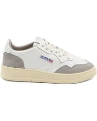 Autry - Medialist Low Leather Sneakers - Lyst