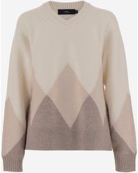 arch4 - Cashmere Sweater With Shades - Lyst