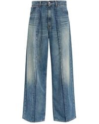 MM6 by Maison Margiela - Jeans With Inserts - Lyst