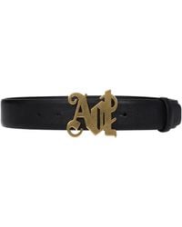 Palm Angels - Frauen 's Gürtel Leder schwarz - Lyst