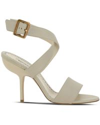 Manolo Blahnik - Helua 105 Sandalias de cuero - Lyst