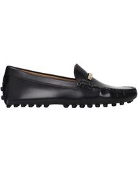 Tod's - TOD 's Mocassini Women Skin Grey/Graphite - Lyst