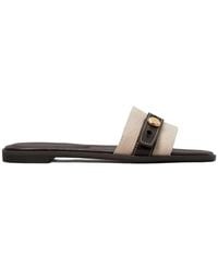 Tory Burch - Romy Sandals With Buttons - Lyst