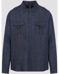 Sease - Cotton Denim Overshirt - Lyst