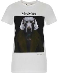 Max Mara - Cotton Calca T-Shirt - Lyst
