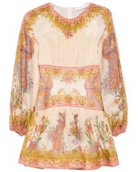 Zimmermann - Indra Short Dress - Lyst