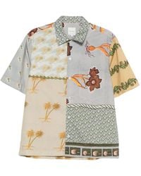 Paul Smith - Printed Cotton Shirt - Lyst