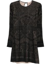 Twinset - Doppelte Kleider schwarz - Lyst