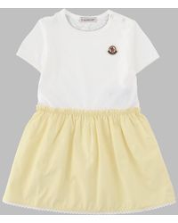 Moncler - Vestito Maniche Corte Kids - Lyst