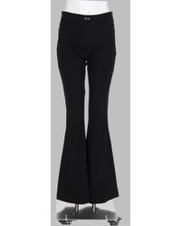 Versace Jeans Couture - High-Rise Flared Pants - Lyst