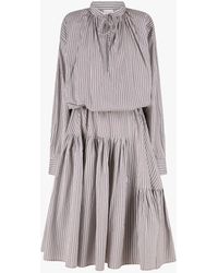 Dries Van Noten - Denvo 3132 W.W.Dress Brn - Lyst